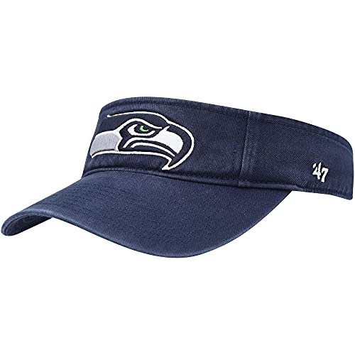 '47 Men's College Navy Seattle Seahawks Clean Up Visor