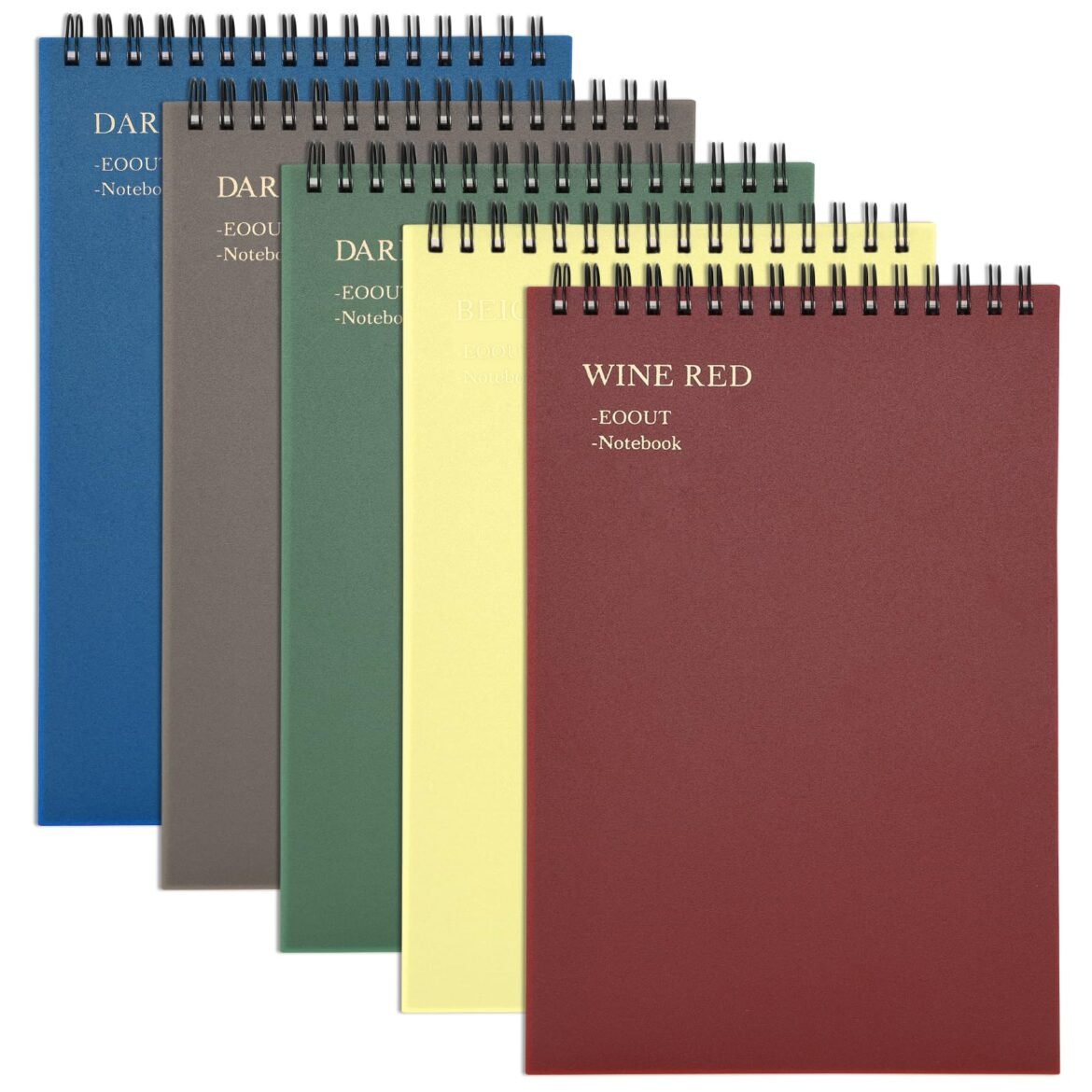 60 Sheets Top Bound Spiral Notebook