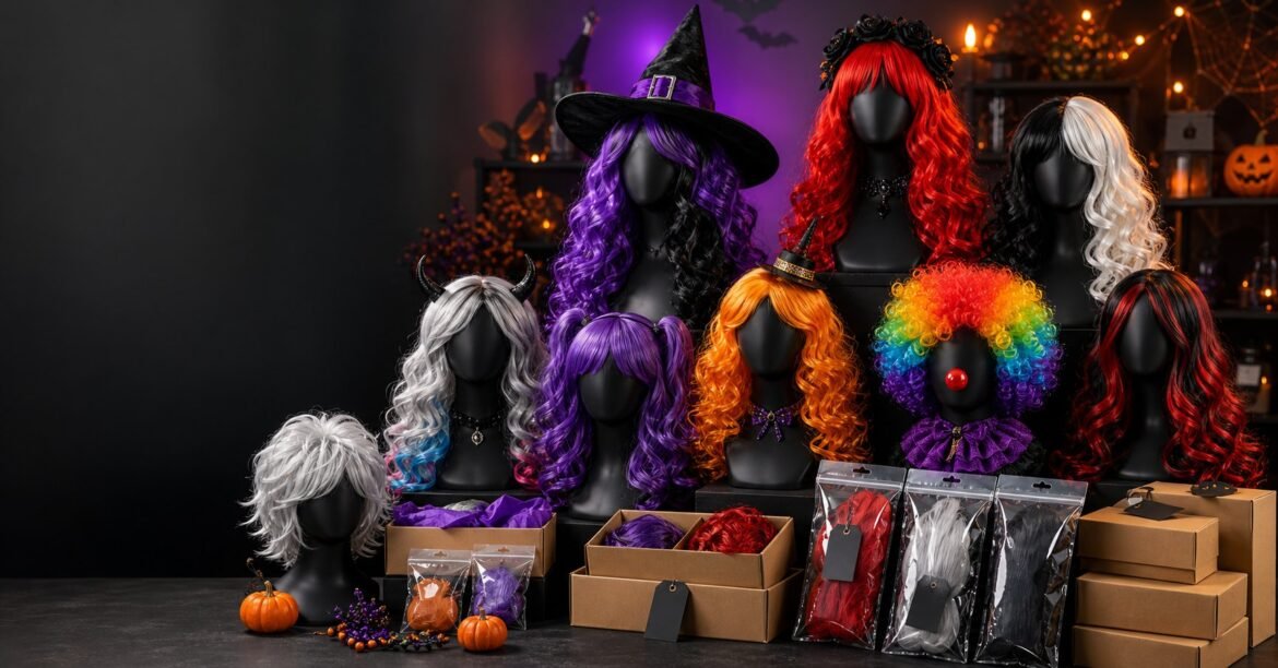 Wholesale Halloween wigs and custom costume wigs for party stores