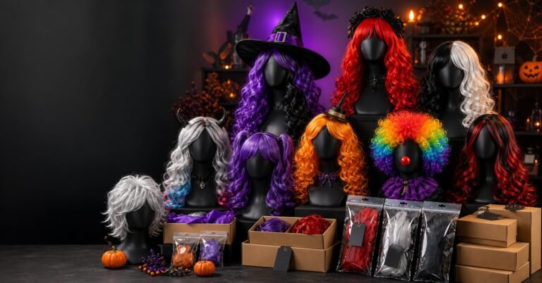 Wholesale Halloween wigs and custom costume wigs for party stores